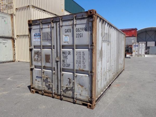 20GP Wind & Water Tight Shipping Container in Reasonable Condition for sale